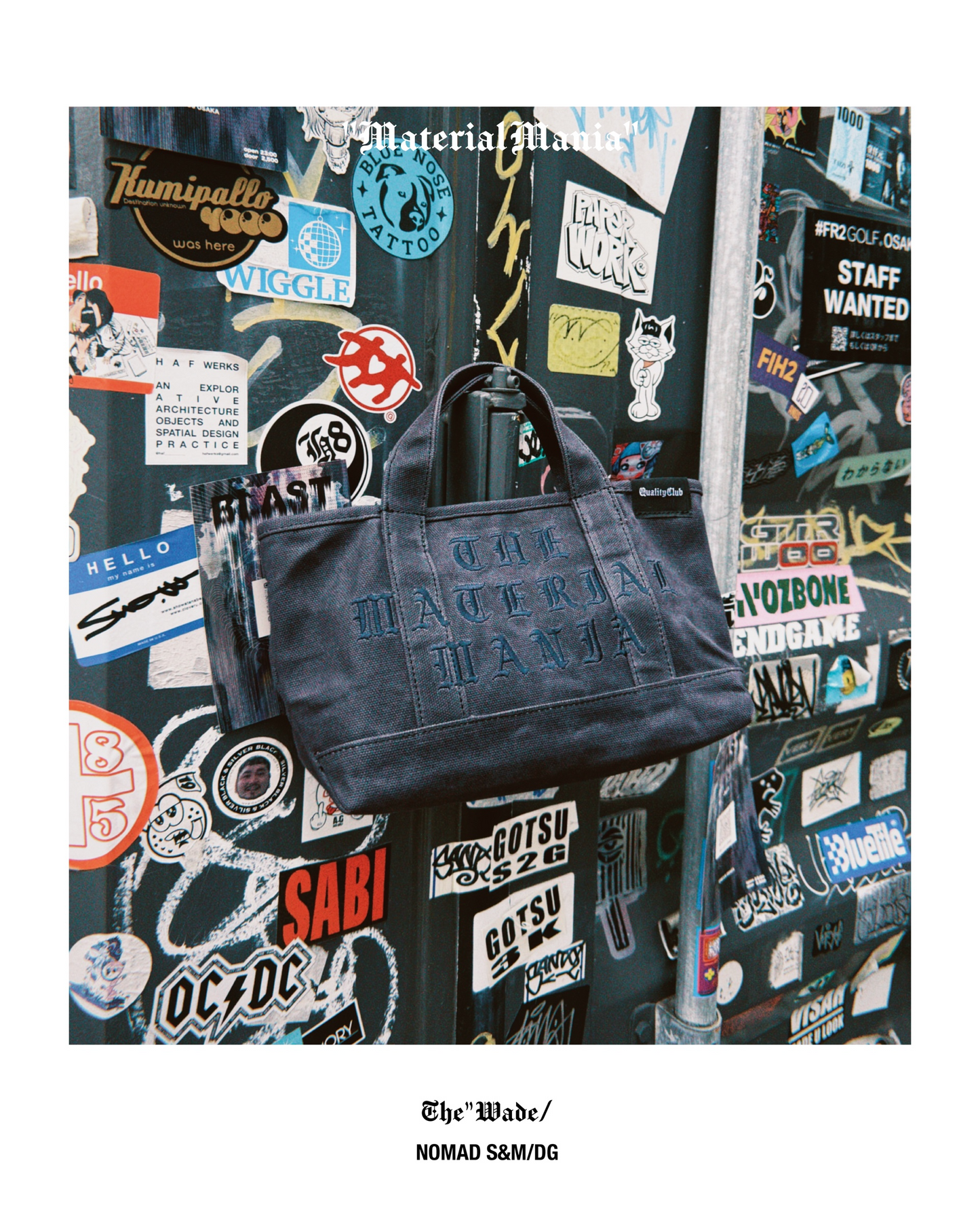 NOMAD S Waxed Canvas Utility Bag | Wade®