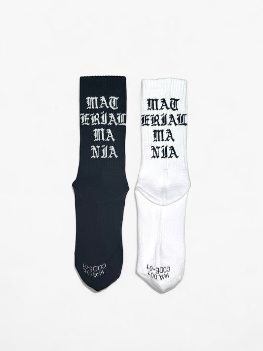 MATERIAL MANIA SOCKS 2SET