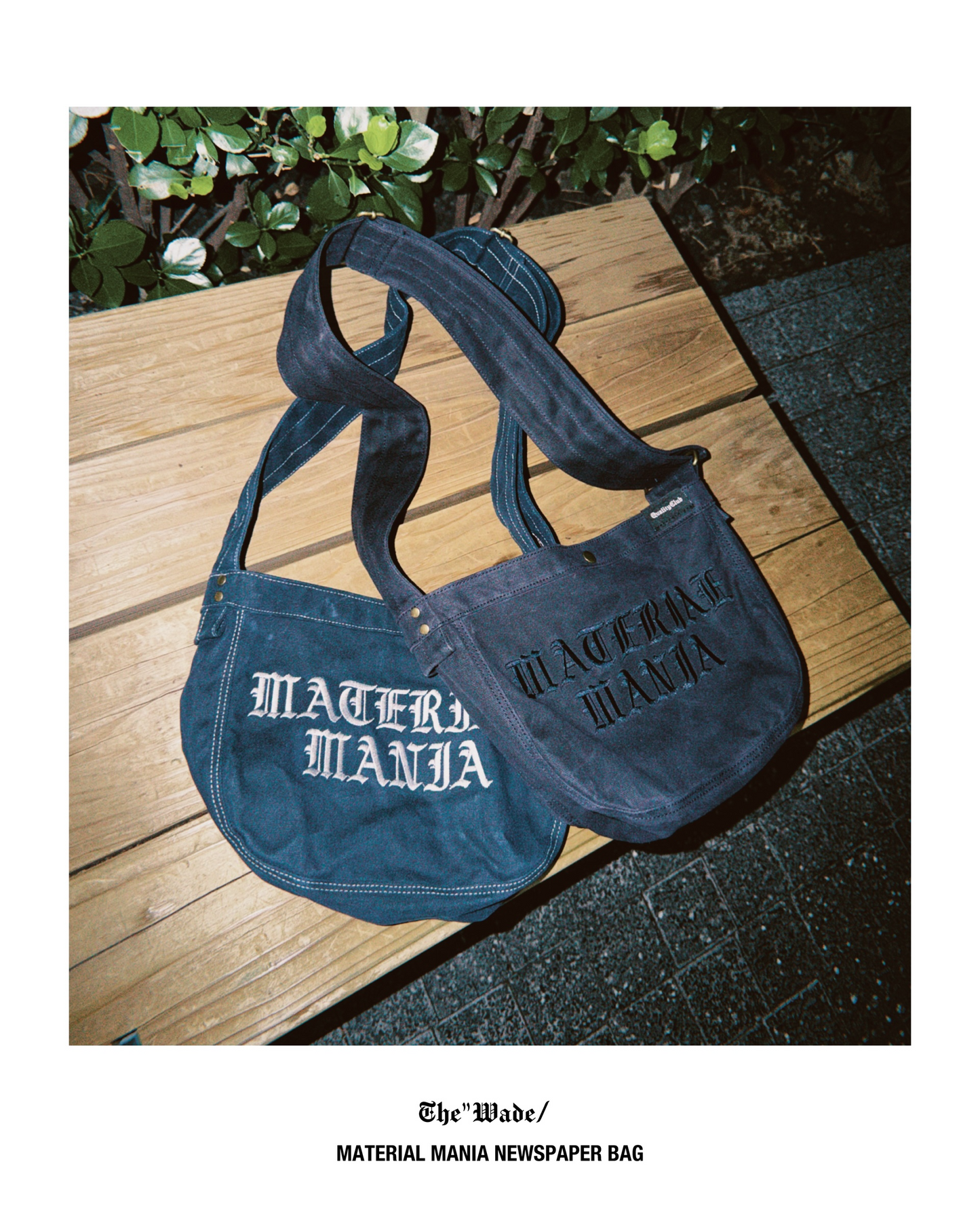 MATERIAL MANIA NEWSPAPER BAG