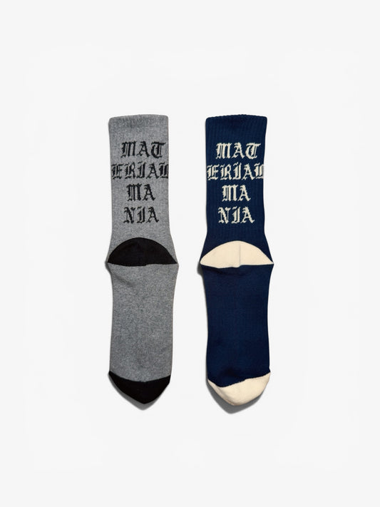 MATERIAL MANIA SOCKS 2SET